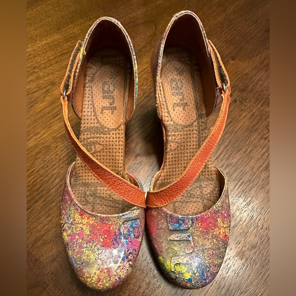 The Art Company Orange Heel Paint Multicolor